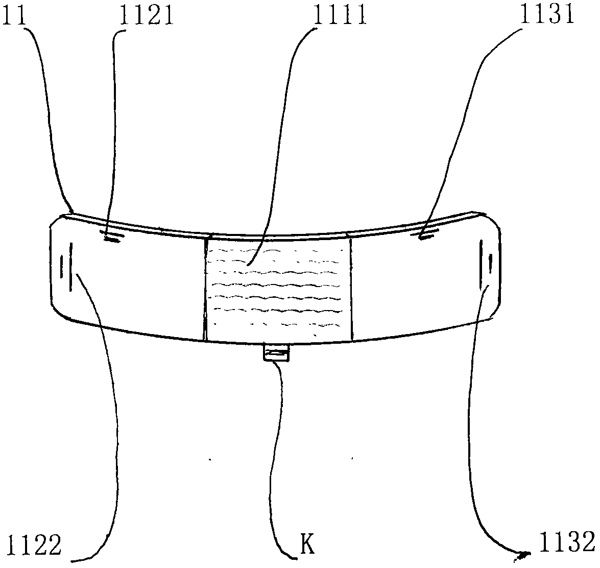 Spine arching waist and lumbar disc posterior protrusion jacking and load-bearing posture correction brace