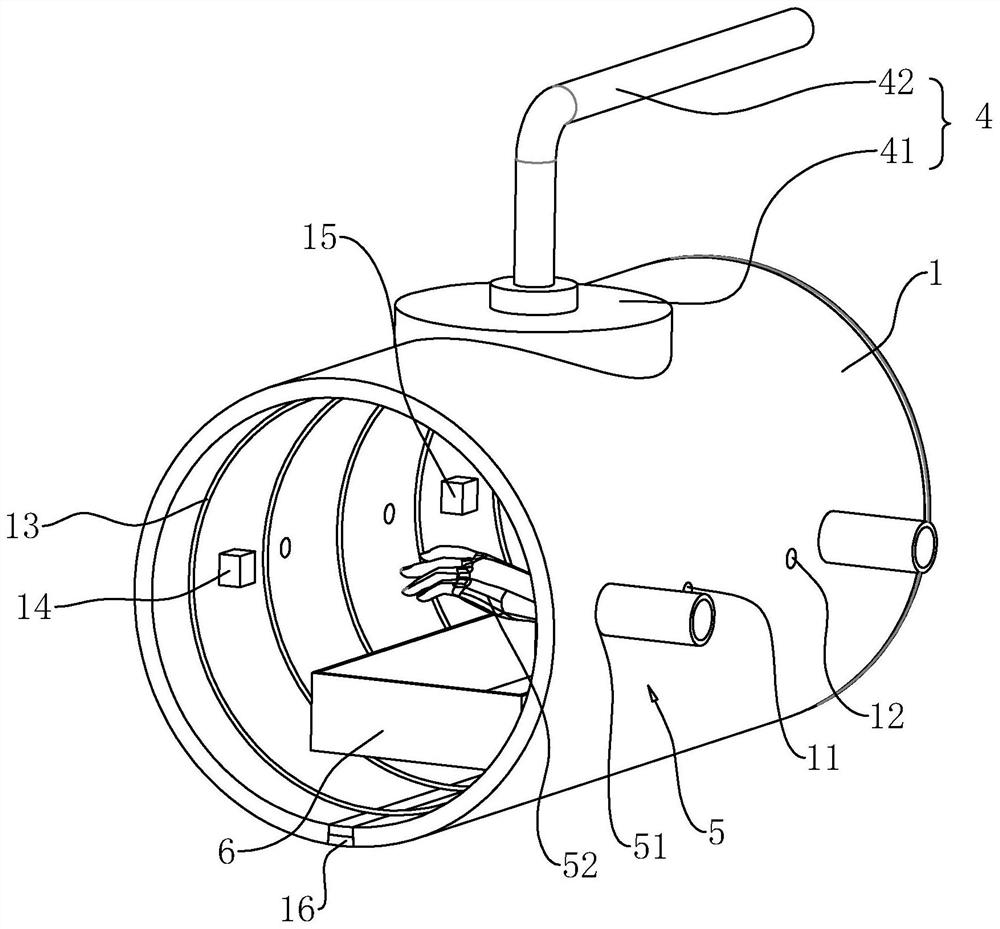 Cable outdoor terminal installation system and setting method thereof