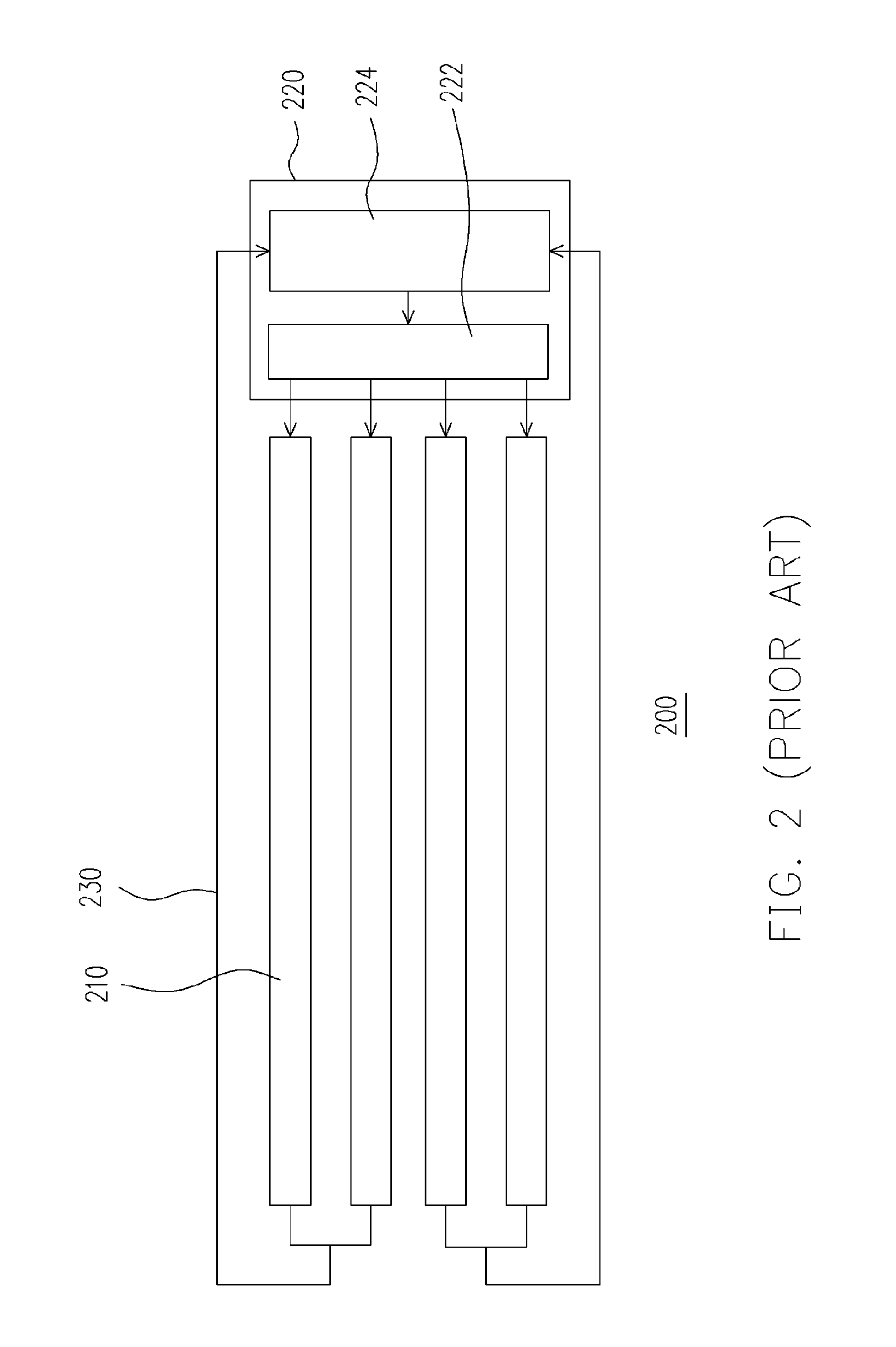 Backlight module and feedback circuit structure thereof