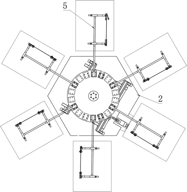 A mechanical transmission feeding device