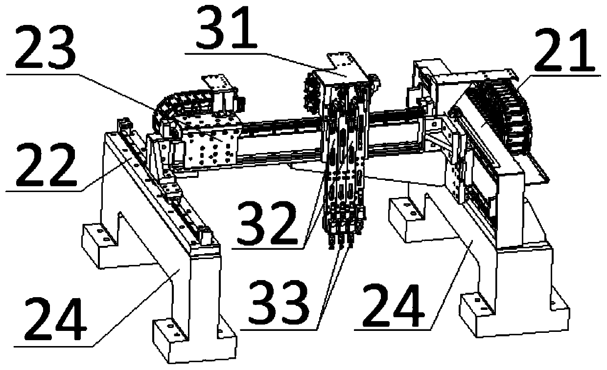 Mobile phone camera accessory film pasting device