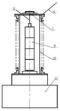 Vacuum extinction chamber high voltage aging system