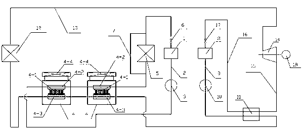 Stepped cold supplying and accumulating device of thermoelectric refrigerator