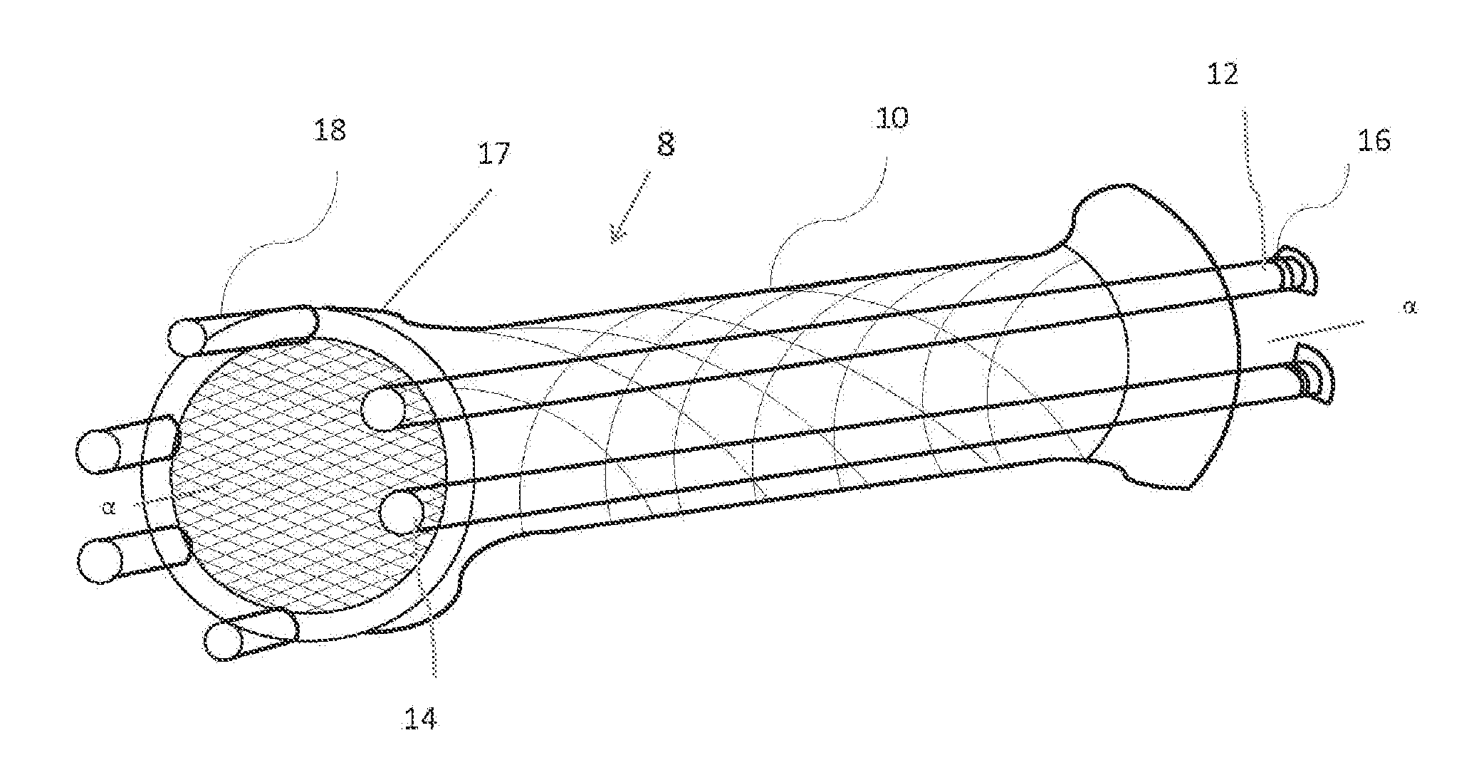 Device and method for improving brachytherapy
