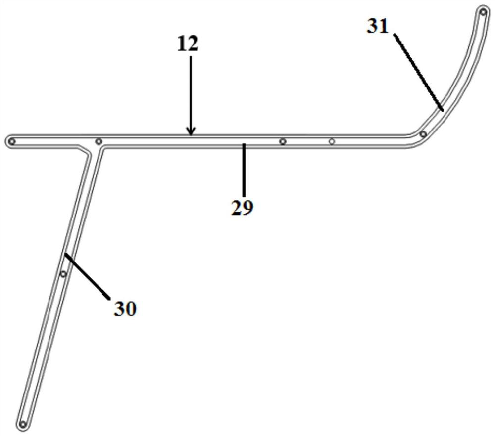 A multifunctional medical auxiliary walking anti-drop device