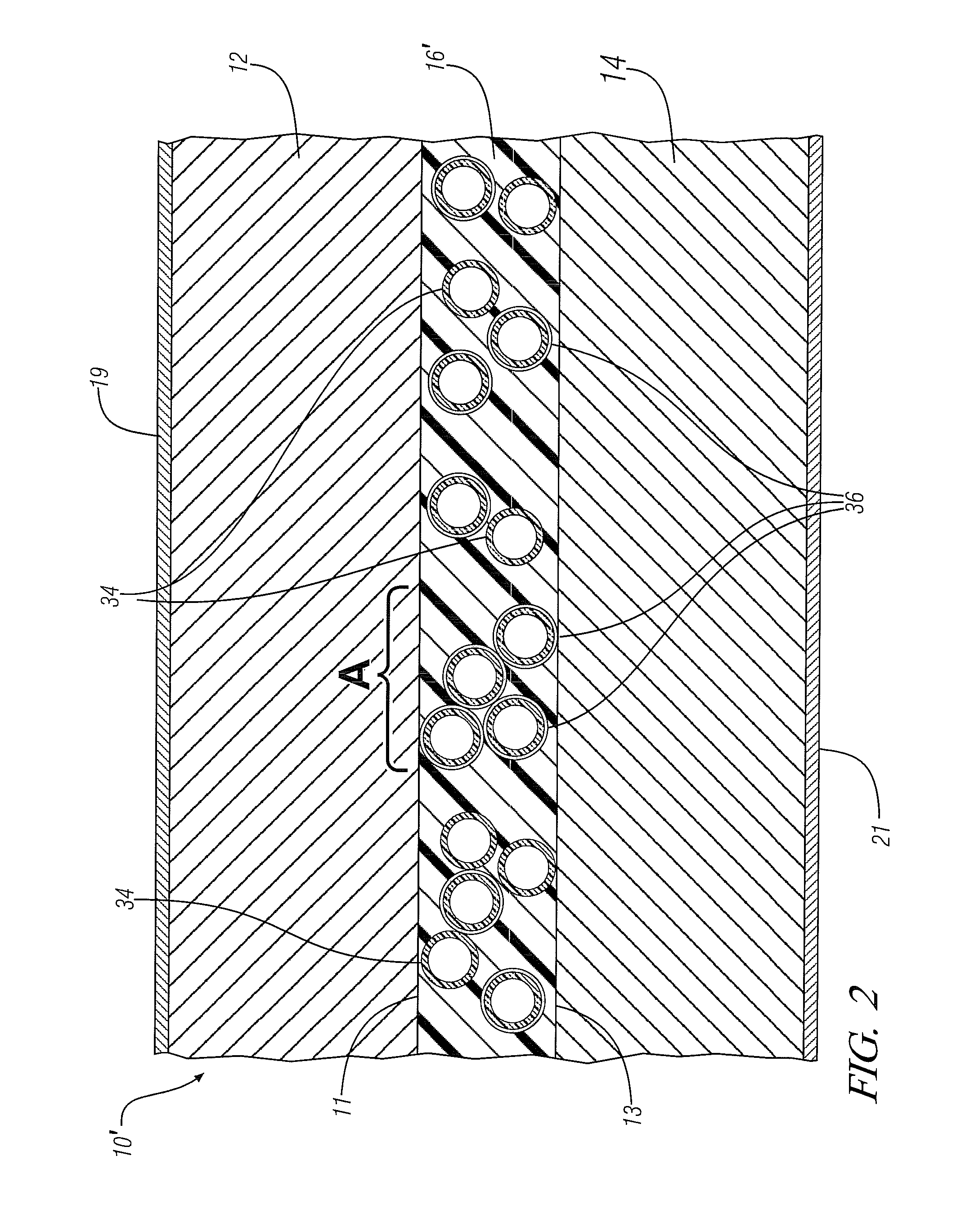 Laminated steel with compliant viscoelastic core