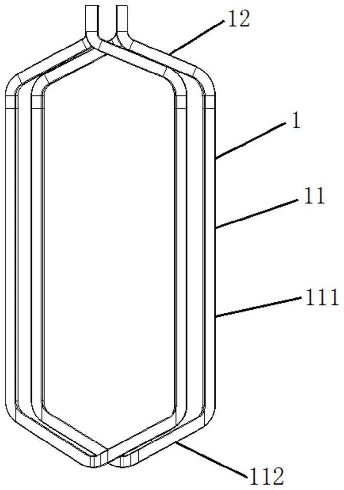 Motor stator winding, stator, motor and vehicle