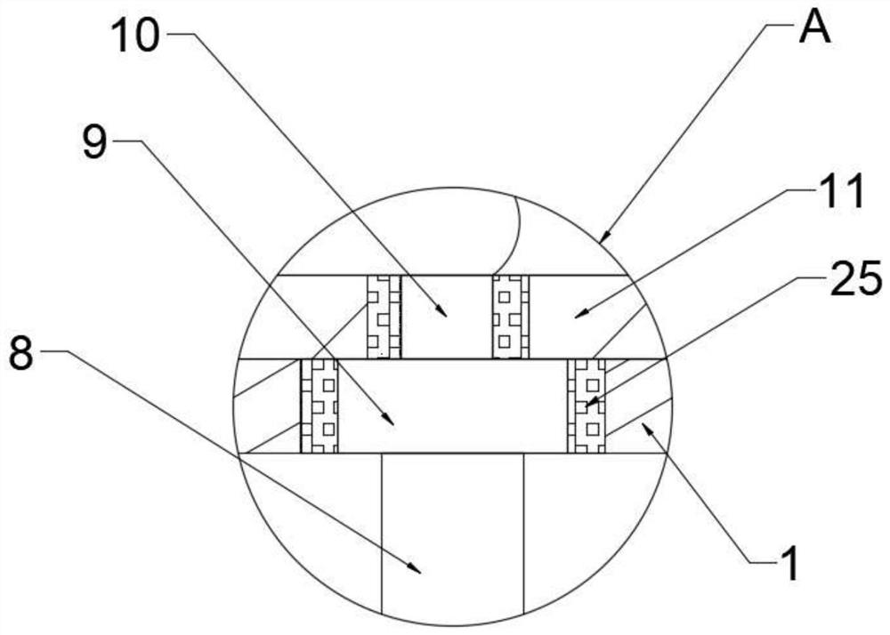 Exhaust device for computer room