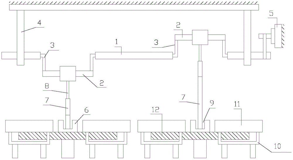 Machining device for retractable door production