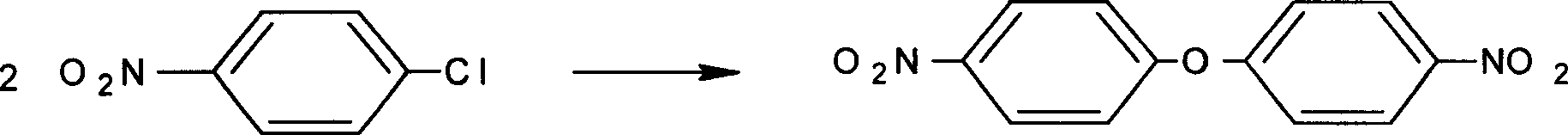 Preparing process of 4,4-dinitro diphenyl ether