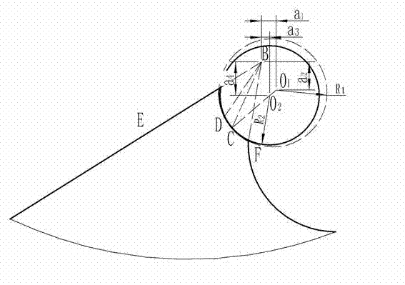Method for machining double-metal band saw blade