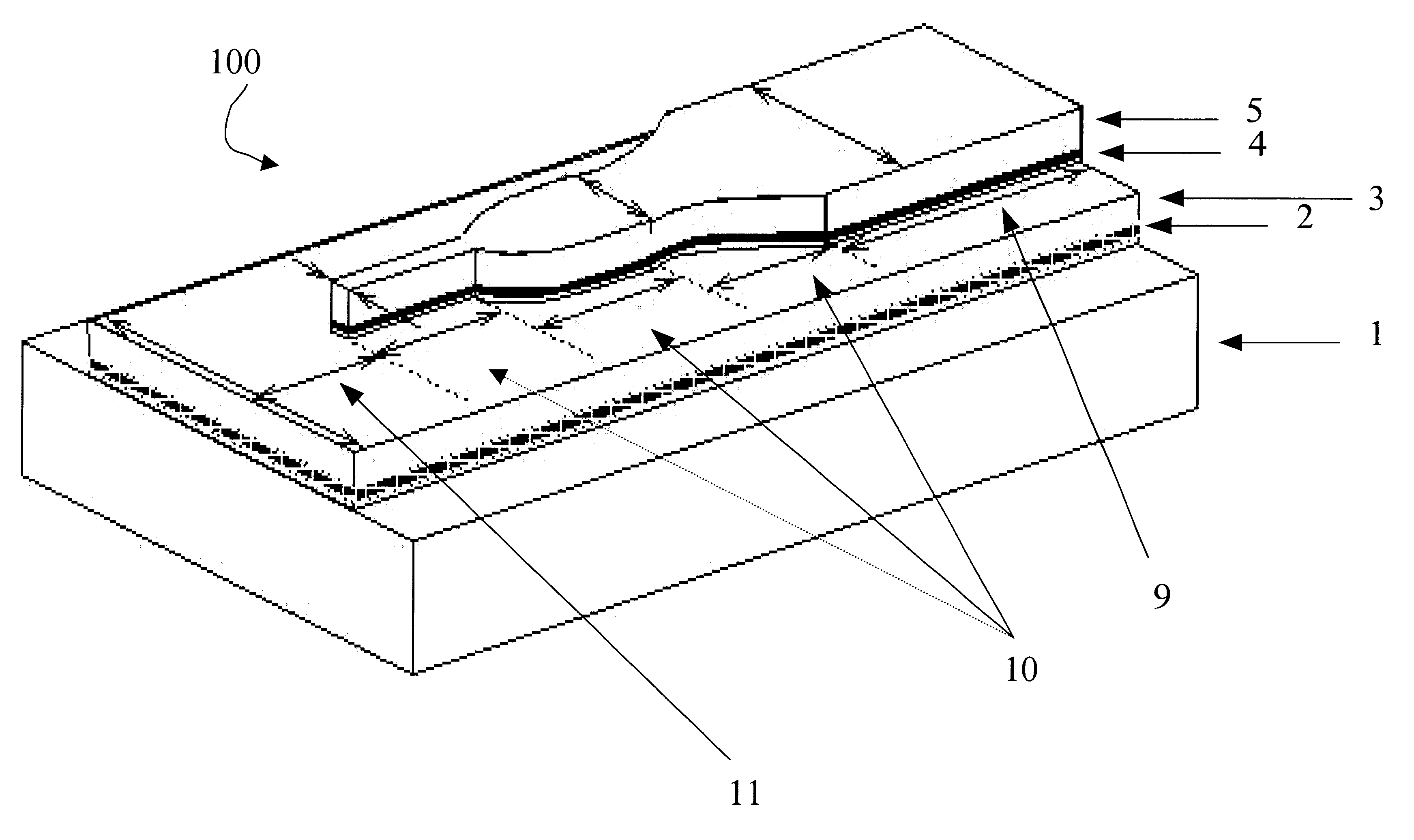 Semiconductor optical device with improved efficiency and output beam characteristics
