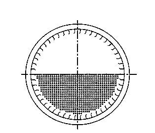 Rotary calcination device and rotary calcination process