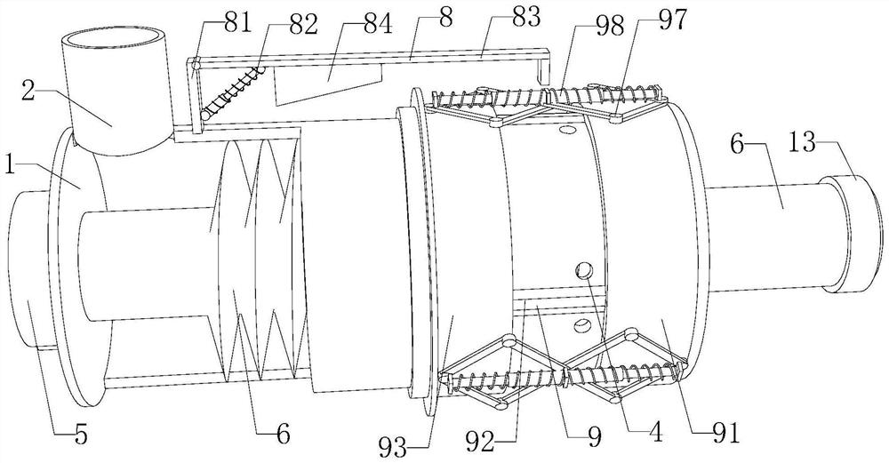 P-tert-butylcatechol granulating device and use method thereof