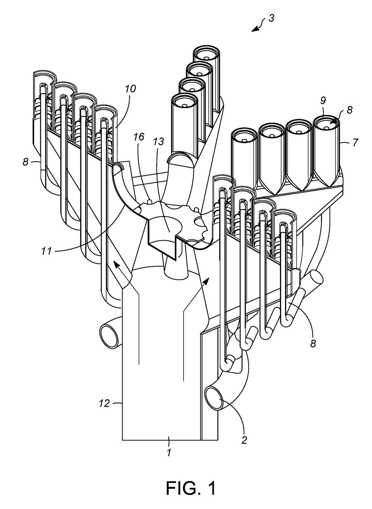 Low steam consumption high smokeless capacity waste gas flare