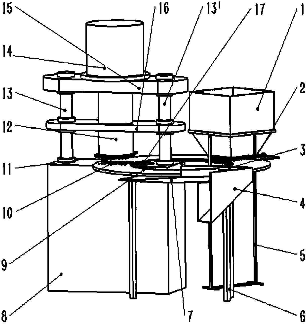 A powder compacting device