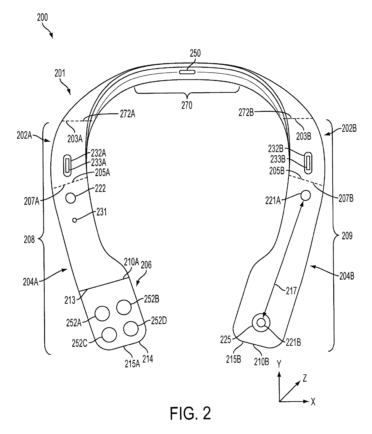 Smart necklace with stereo vision and onboard processing