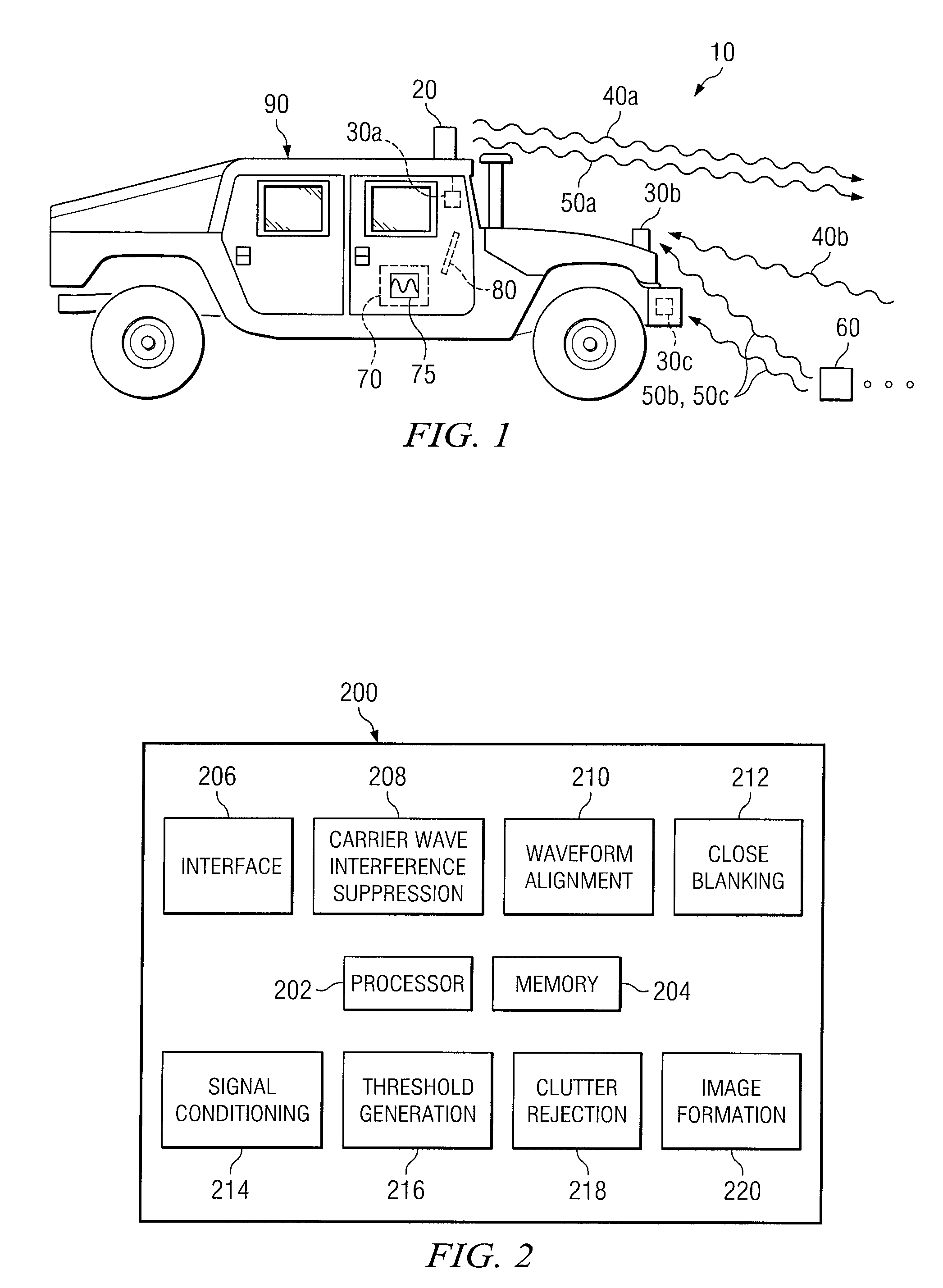 System and Method for Suppressing Close Clutter in a Radar System