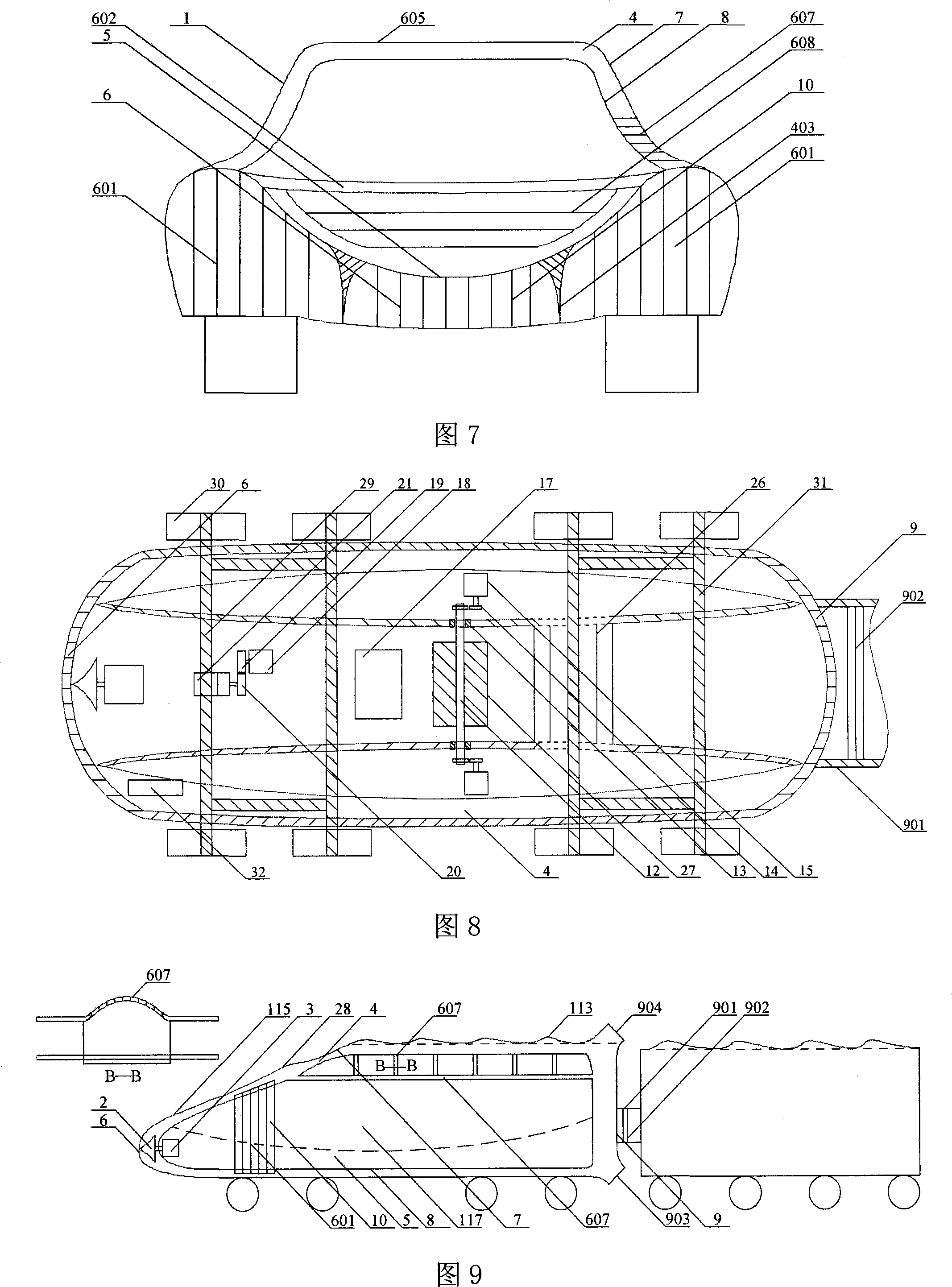 Fluid motion device for accelerating and energy-saving