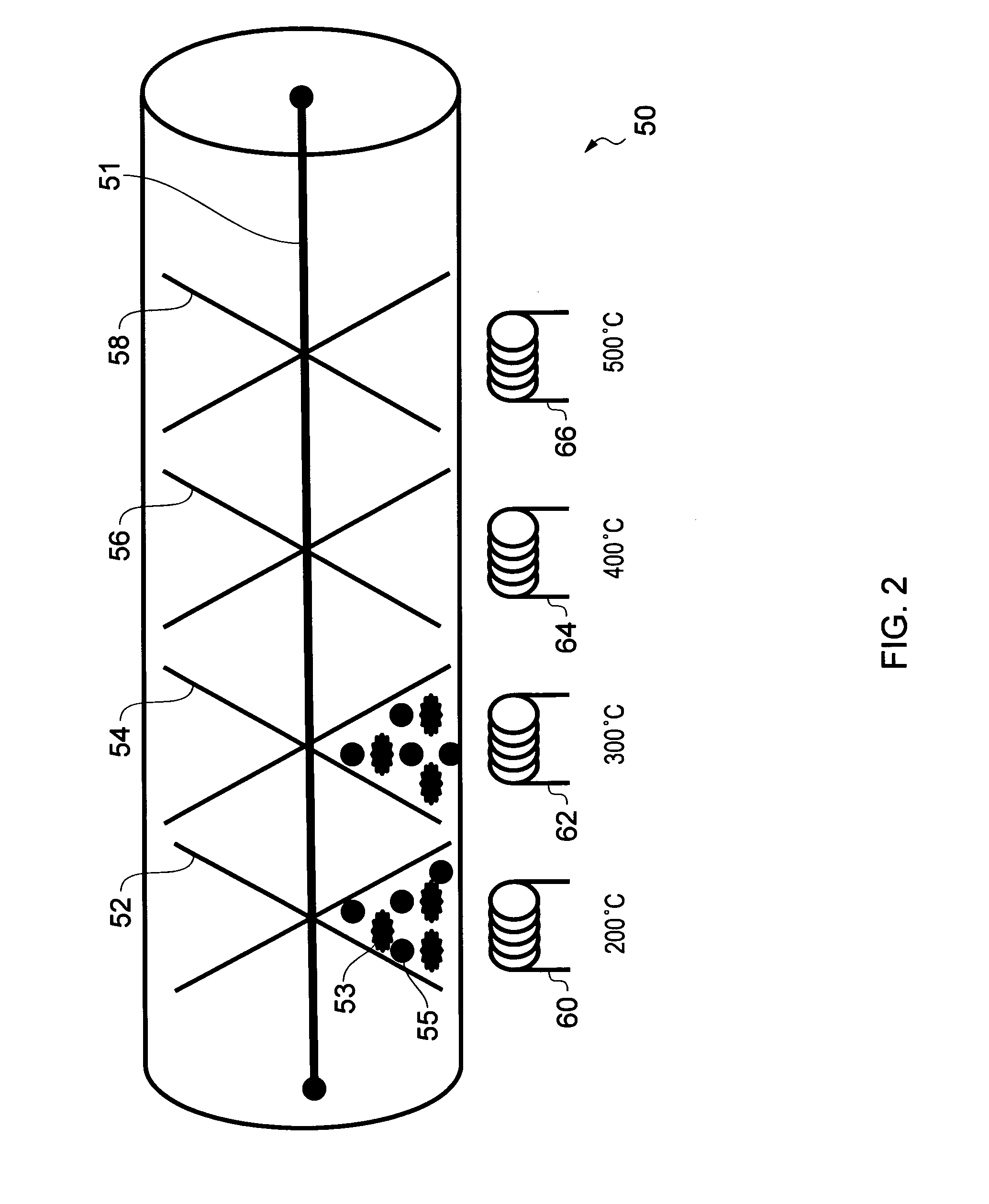Staged biomass pyrolysis process and apparatus