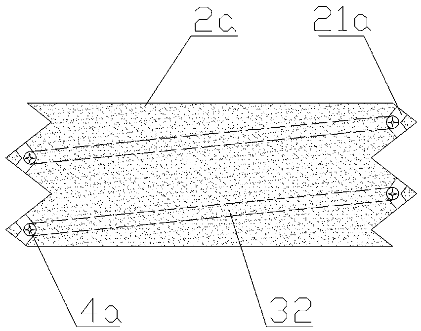 Landscape road floor tile and construction method thereof