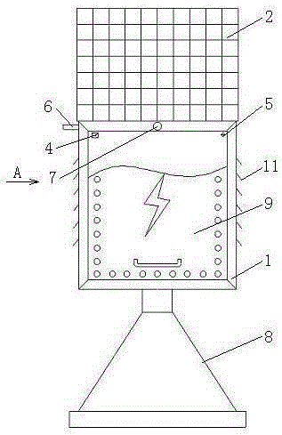 Sound-light alarm device