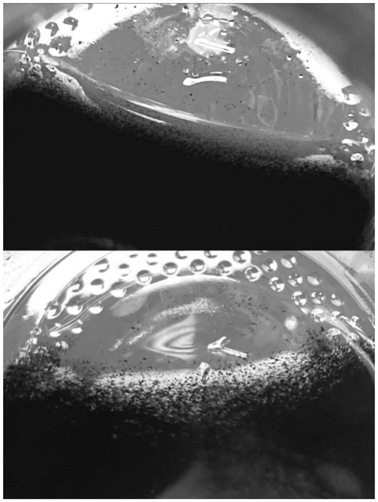 Electrode material of carbon black-carbon nanotube mixed filled silica gel and process thereof