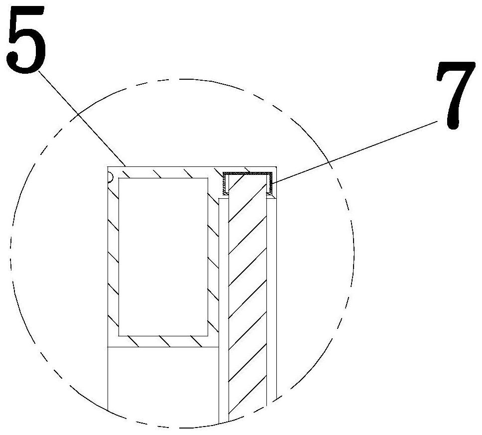 Glass aluminum frame door sealing device and mounting method