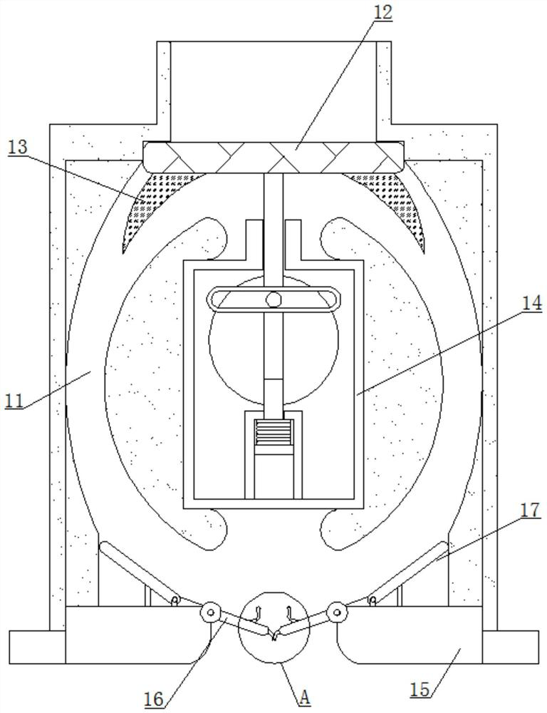 Compressor air inlet control valve with flow guide function