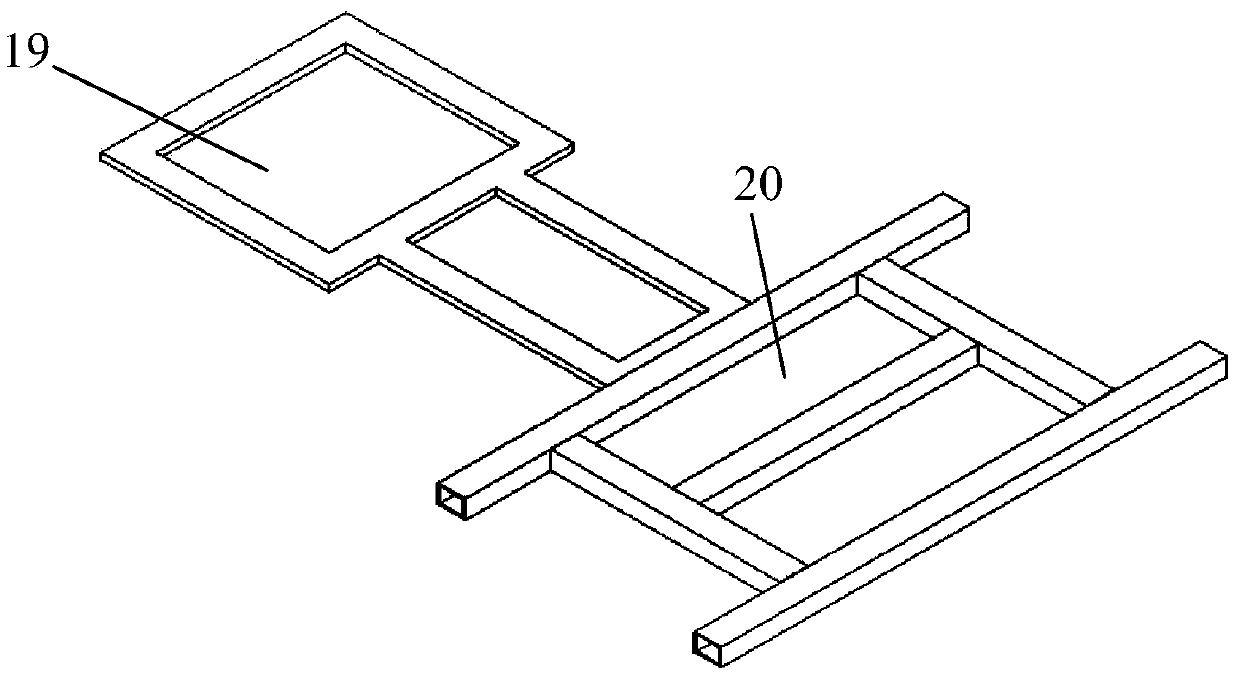 Disc cutter changing robot simulation test bed and application method thereof