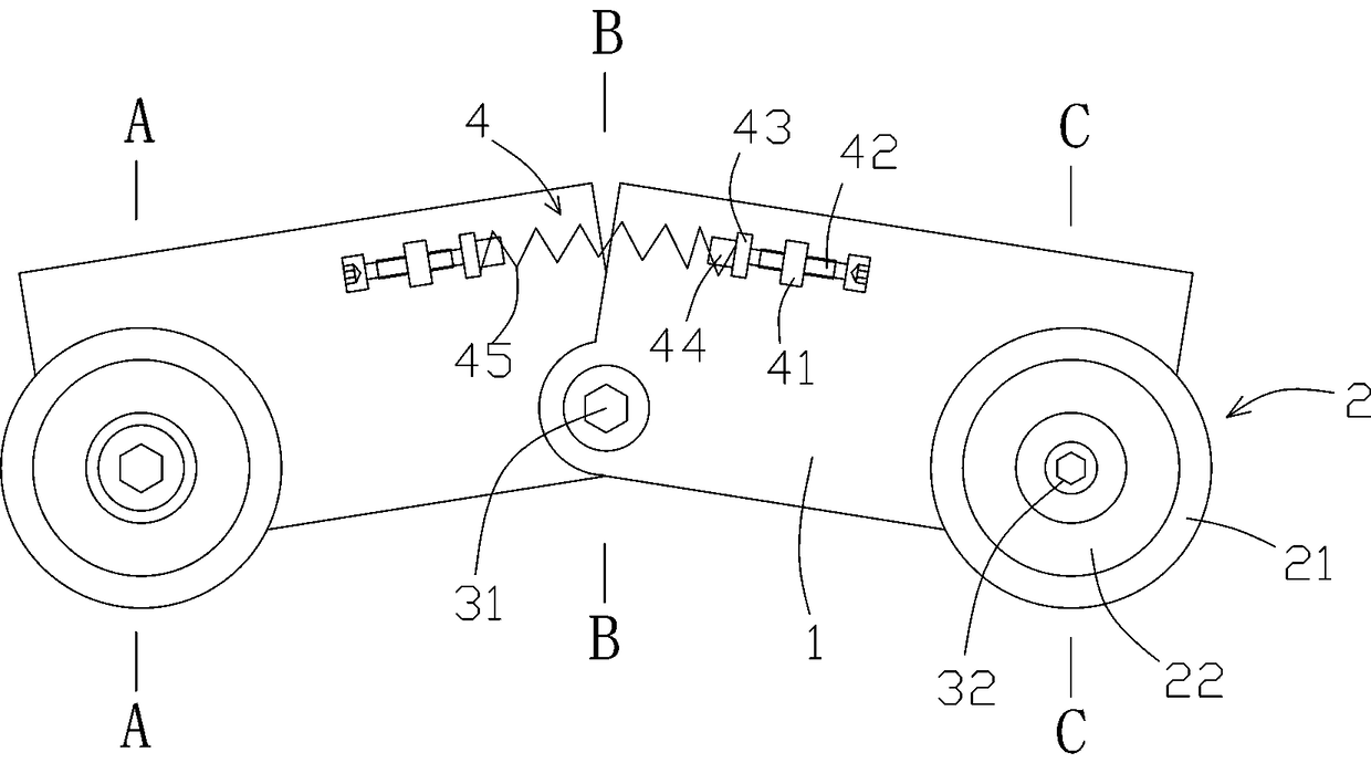 LED lamp lead wire frame strip electroplating guide frame