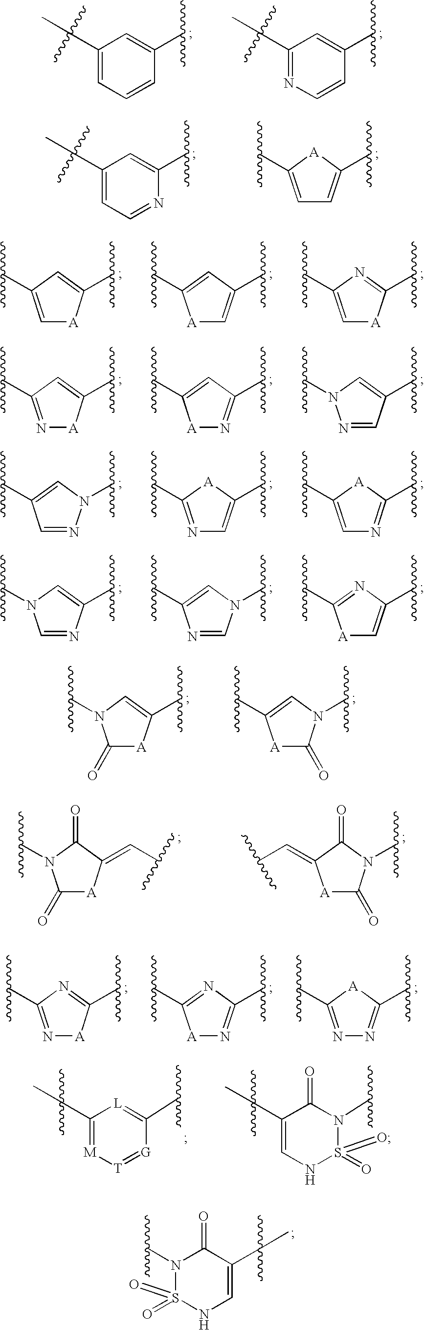 Metalloprotease inhibitors containing a heterocyclic moiety
