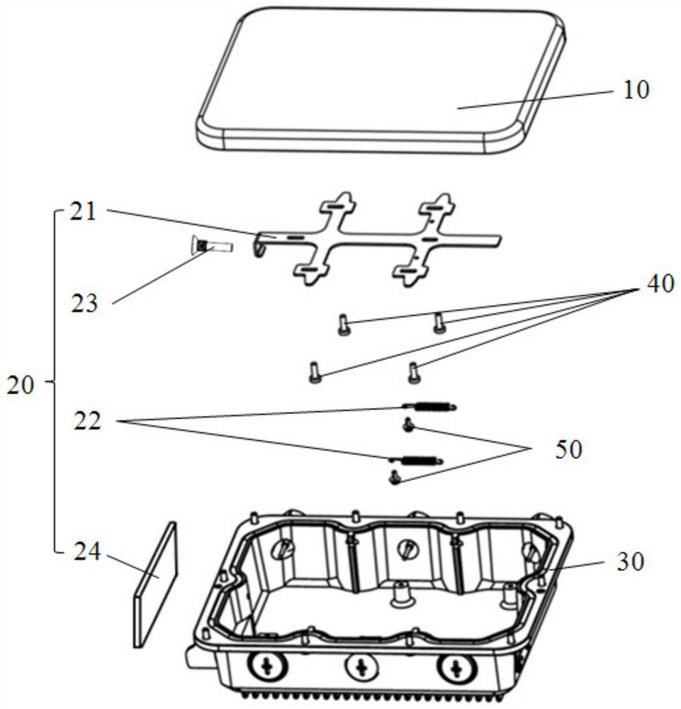 Electronic device with tamper-proof structure