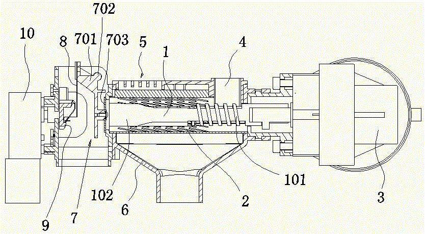 Rice polishing system capable of automatically controlling rice polishing degree