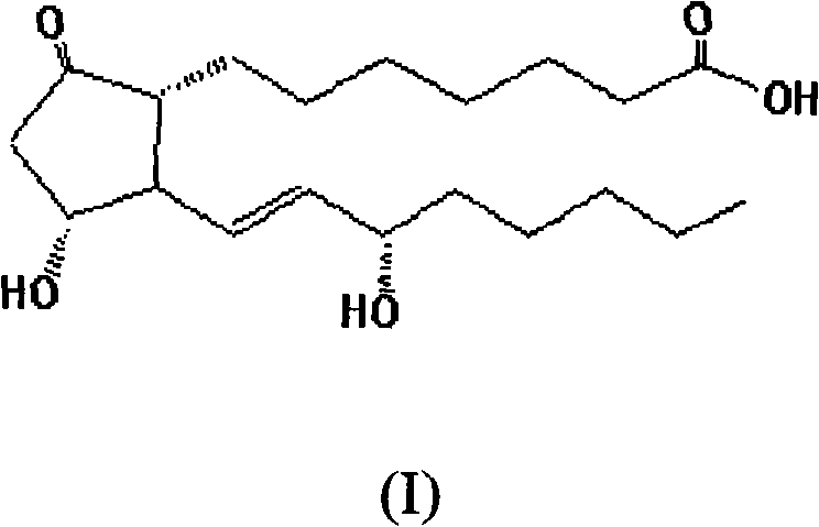 Emulsion composition comprising prostaglandin E1