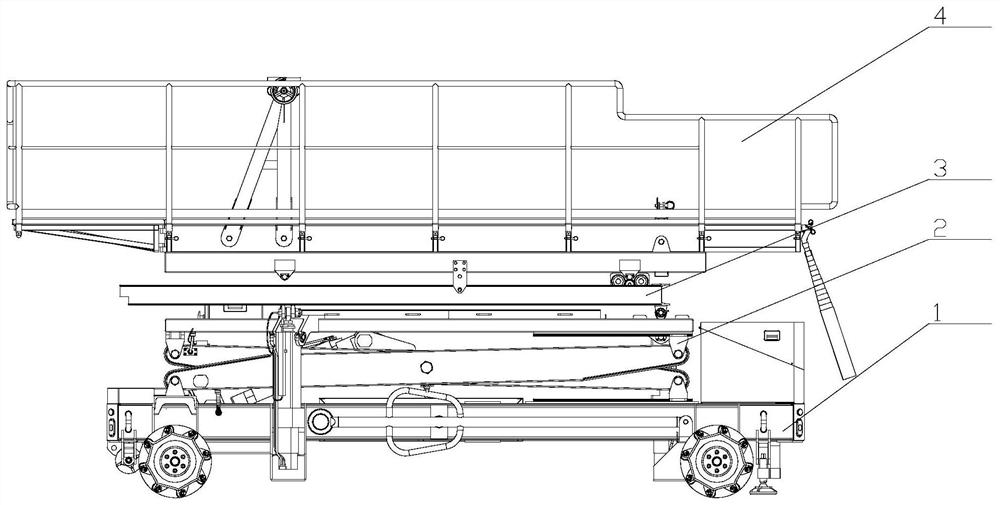 An installation vehicle for a turbofan aircraft engine