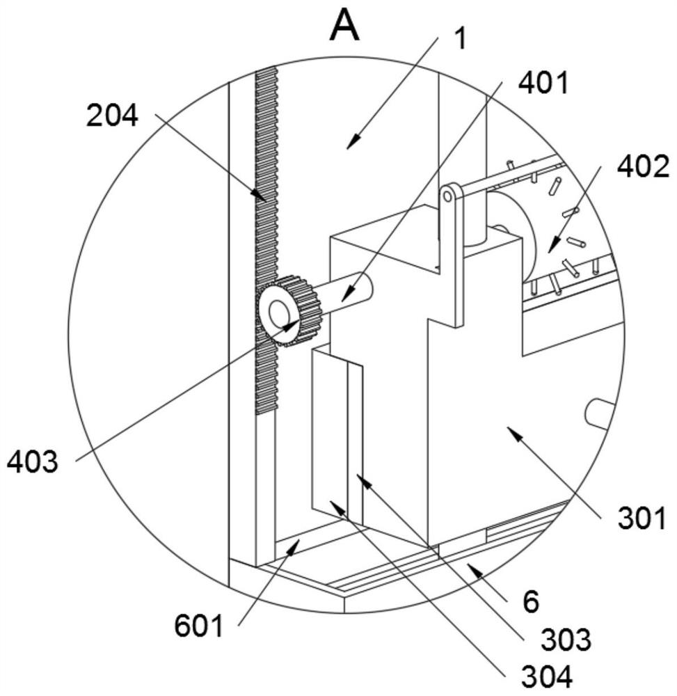 An automatic cleaning device for building walls