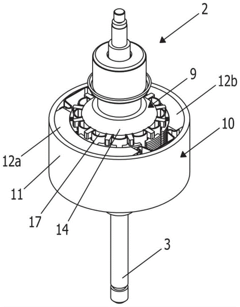 Centrifugal electric pump for suction of aeriform fluids