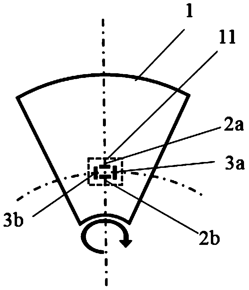 Device and method for measuring deformation of a high-speed rotating object in a high-temperature environment