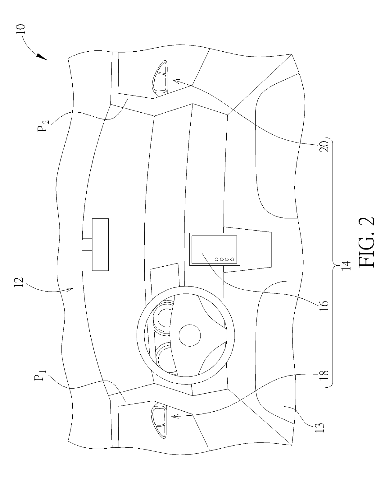 Rearview mirror apparatus and car thereof
