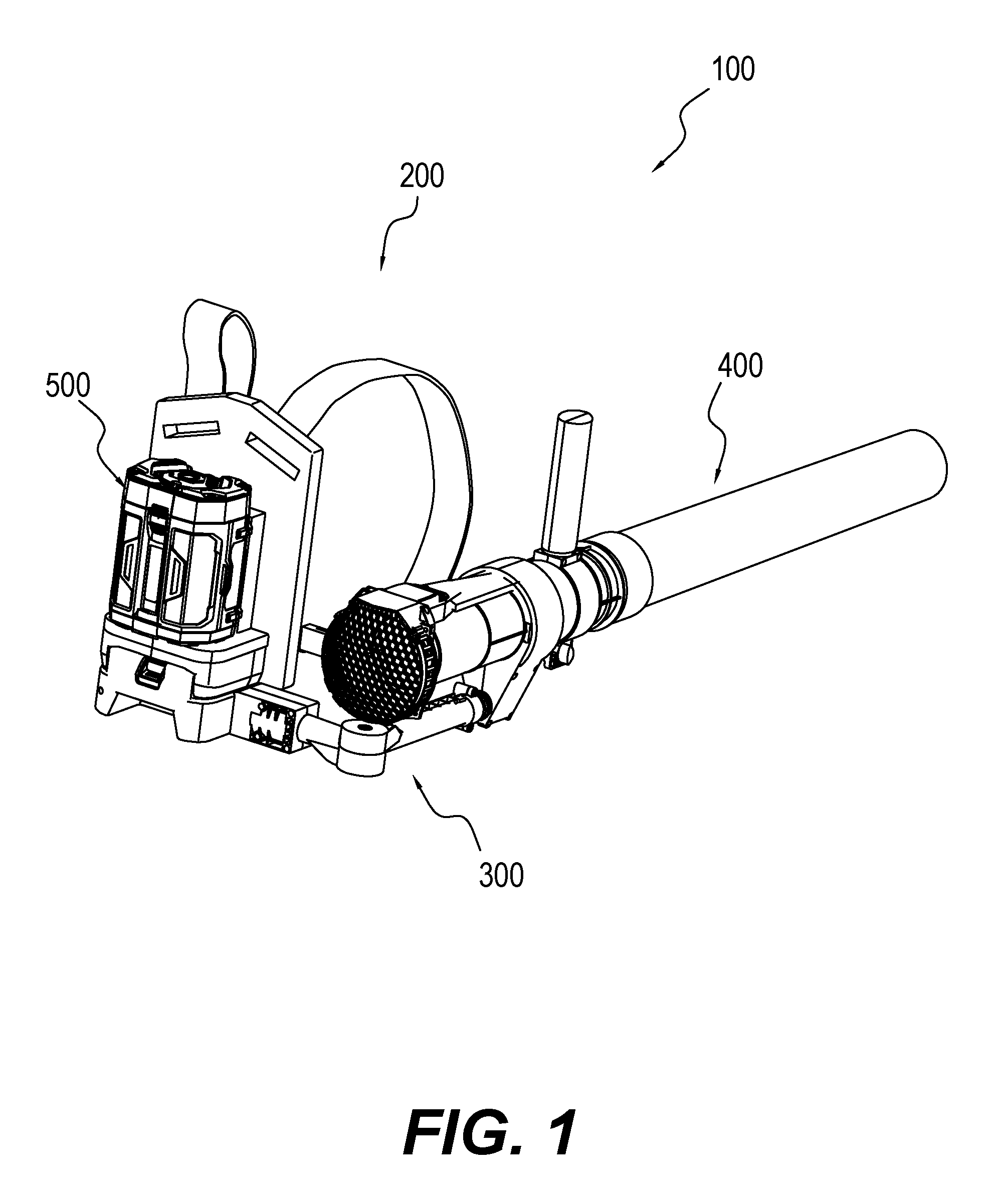 Back-mounted power tool systems and methods of use