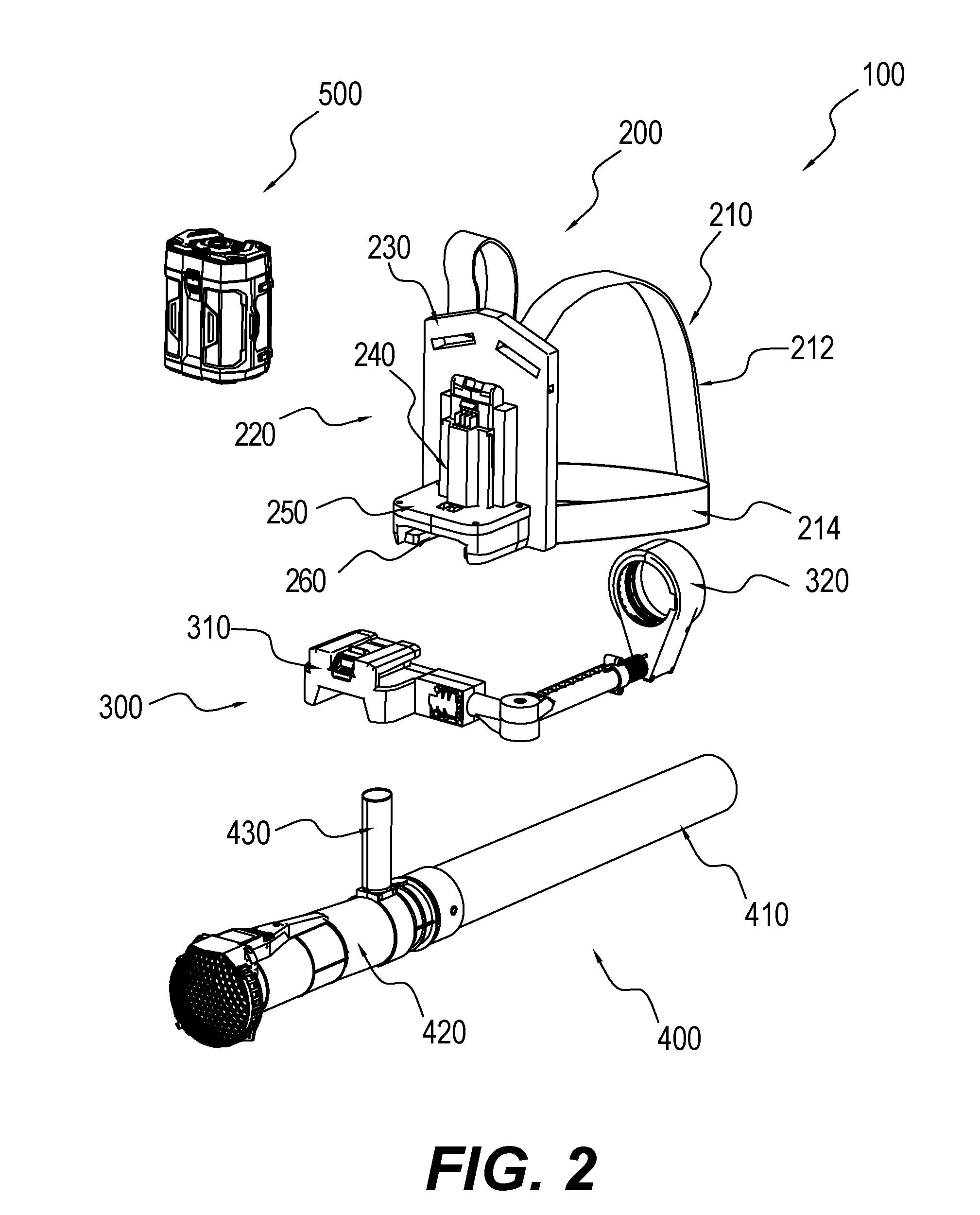 Back-mounted power tool systems and methods of use