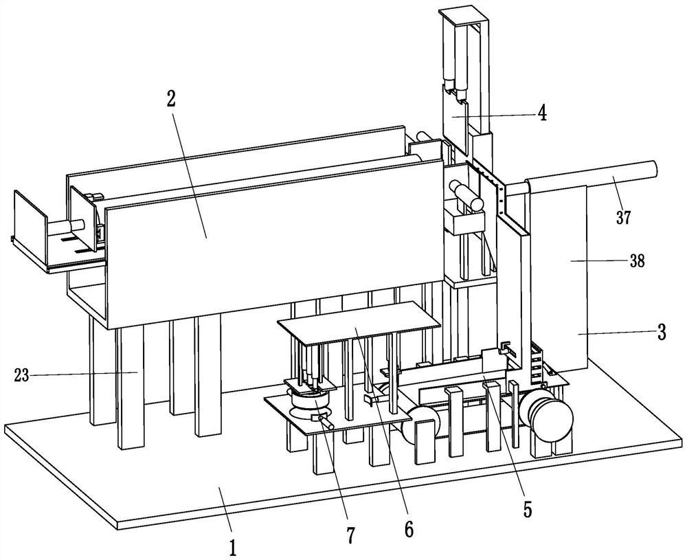 A graphite gasket automatic cutting, processing and forming line equipment