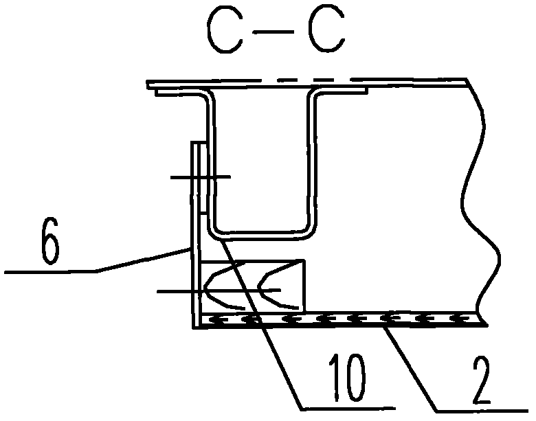Method for installing modular side wall of railway passenger car