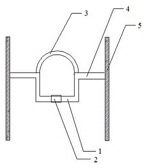 Cleaning agent barrel clamping device