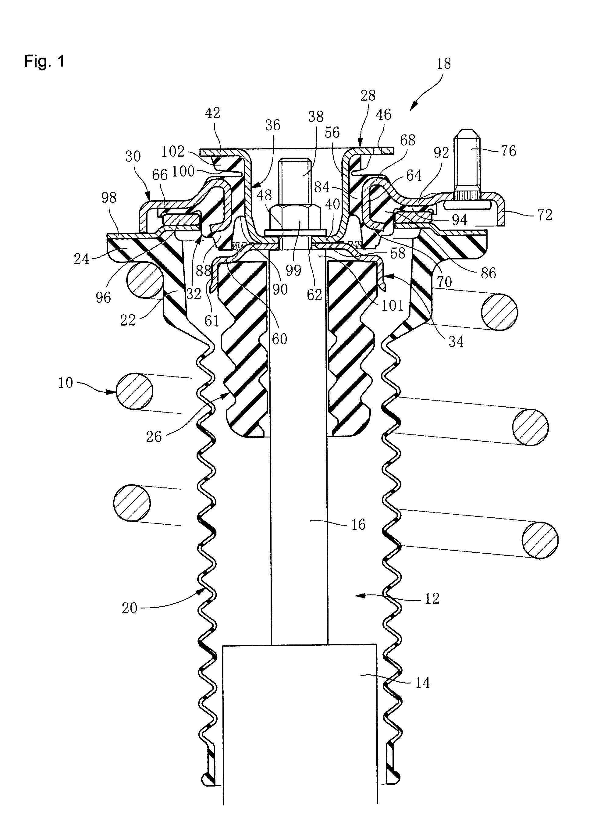 Manufacturing method for upper support and upper support
