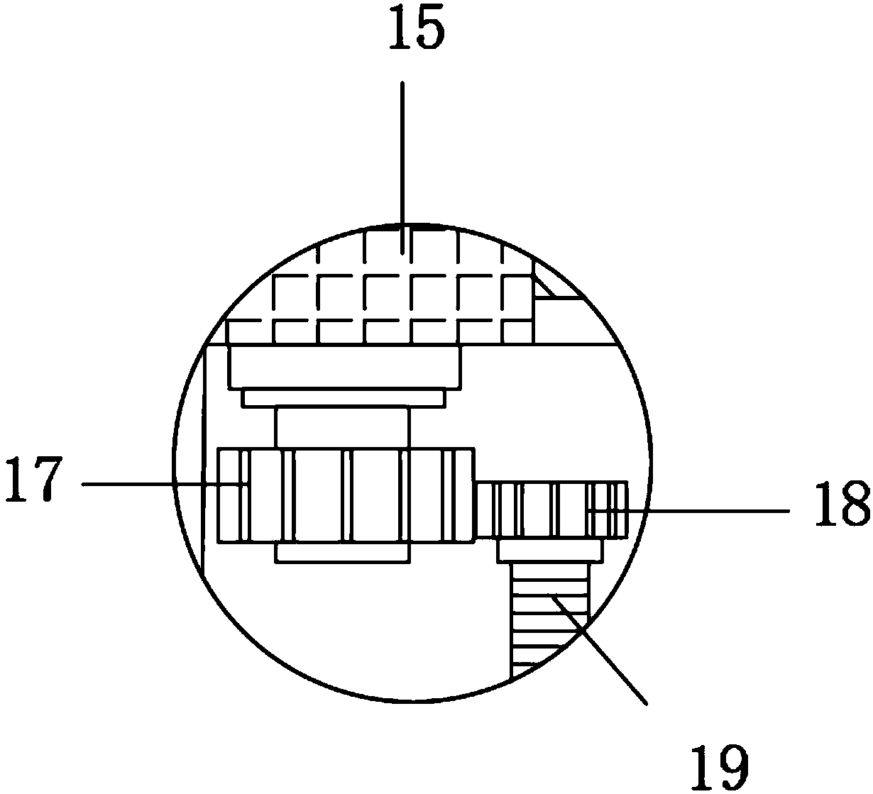 Flow balance adjusting device for hydraulic press