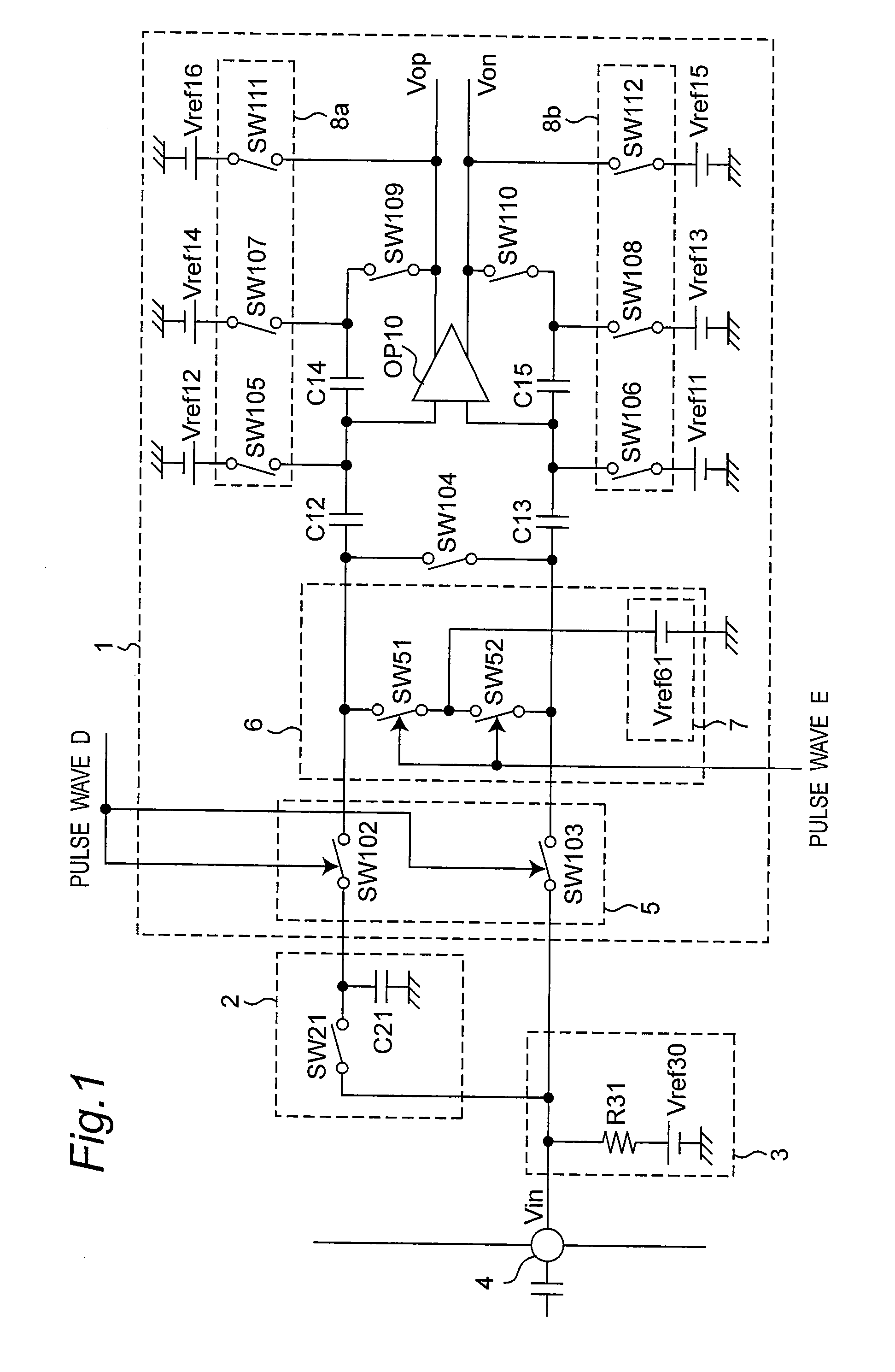 Analog signal processing circuit for ccd camera, and analog signal processing method