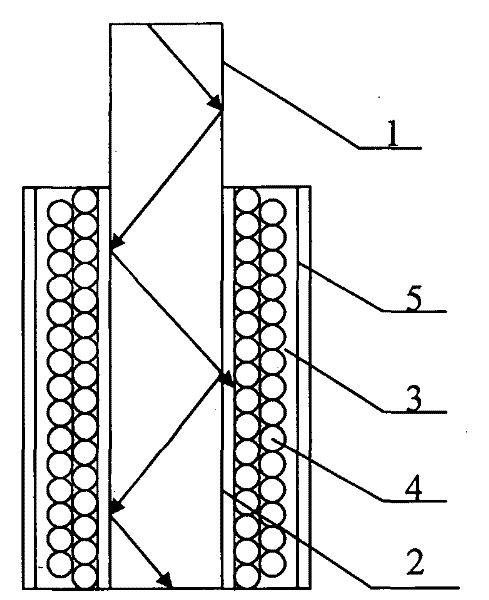 Solar lighting generation device and preparation method thereof