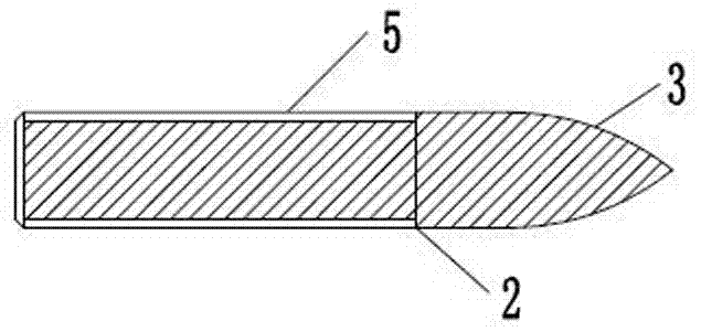 Device for shin bone fractured end force line correction